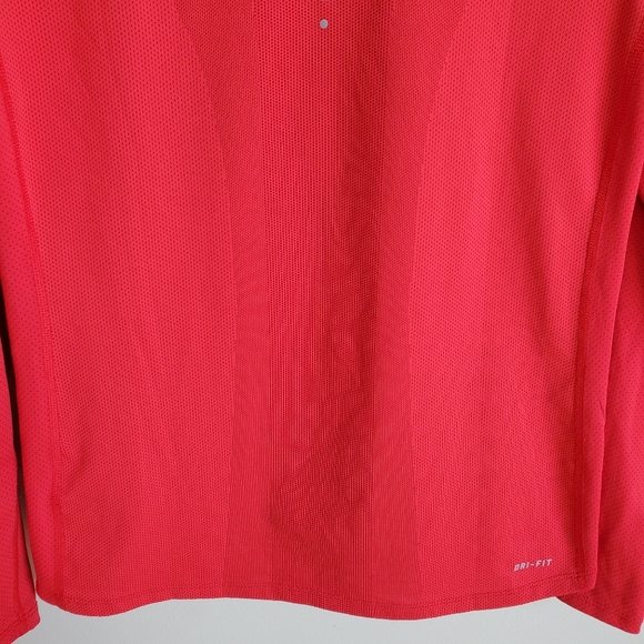 Nike Dry Fit long sleeve coral shirt sz M - Picture 6 of 10